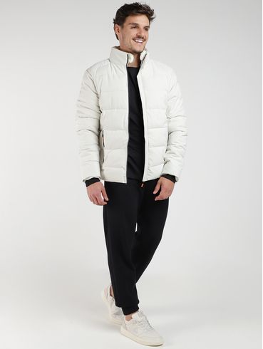 Jaqueta Stuff Masculina OFF WHITE