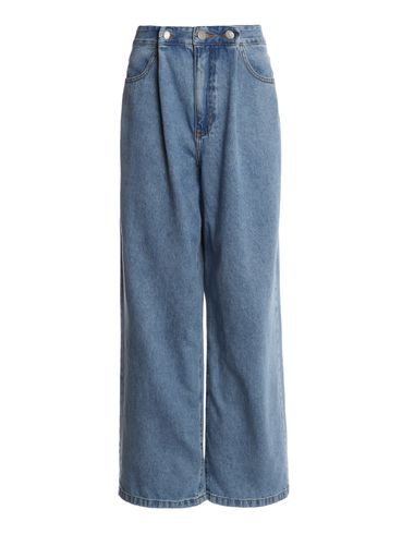 Calça Jeans Loose Fit Autentique Feminina AZUL