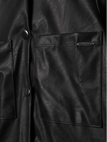 Camisa Manga Longa Juvenil Para Menina - PRETO