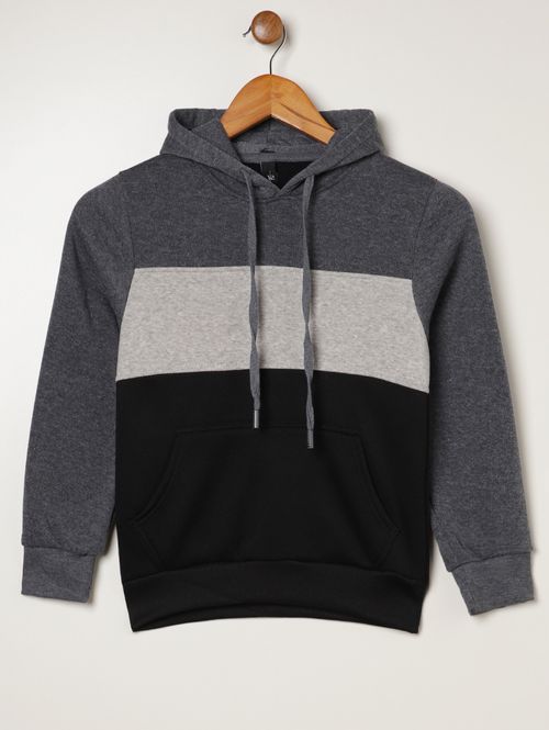 Moletom Com Capuz Juvenil Para Menino - CHUMBO