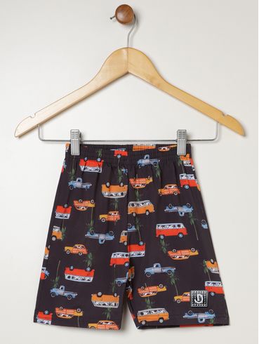 Bermuda Infantil Para Menino - PRETO