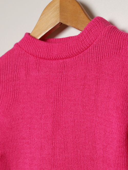 Blusão Tricot Infantil Para Bebê - PINK