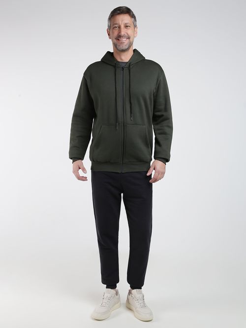 Calça Moletinho Jogger Masculina PRETO