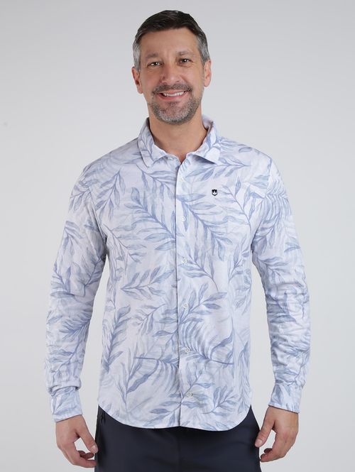 Camisa Manga Longa Masculina OFF WHITE