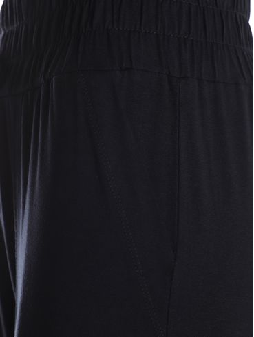 Calça Malha Wide Leg Autentique Feminina PRETO