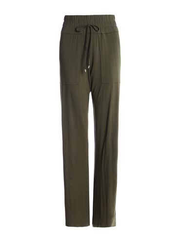 Calça Malha Wide Leg Autentique Feminina VERDE