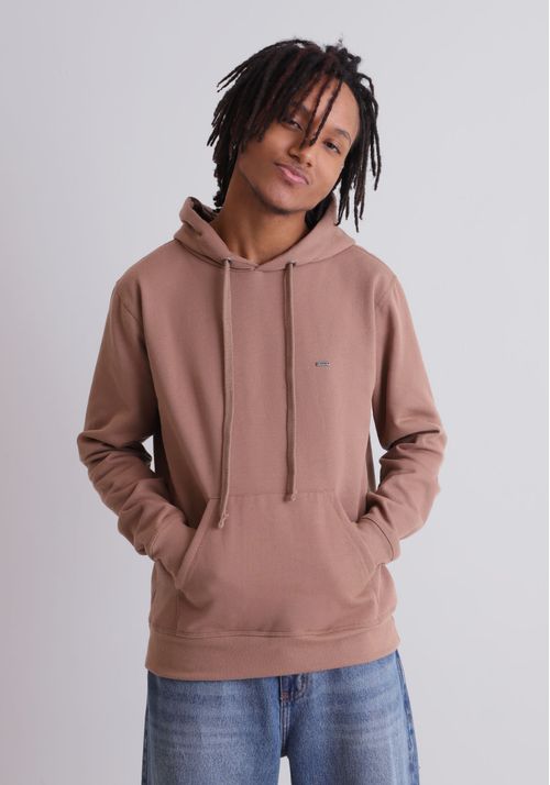 Moletom Canguru Básico Natural