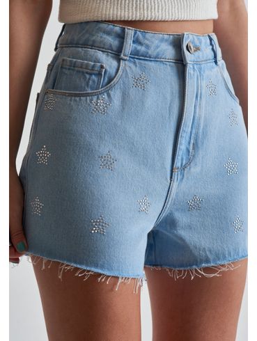 Short Jeans hotfix estrela