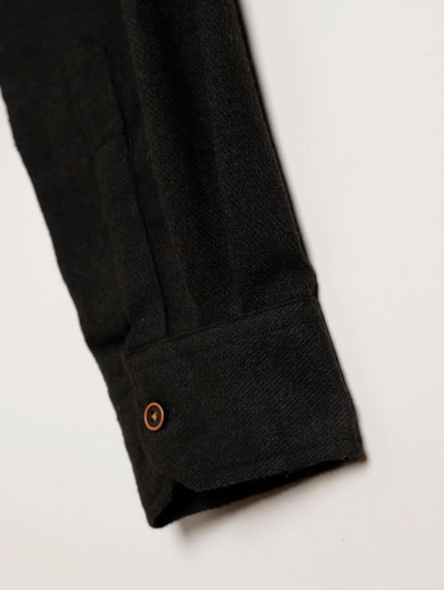 Camisa Manga Longa Plus Size Masculina PRETO