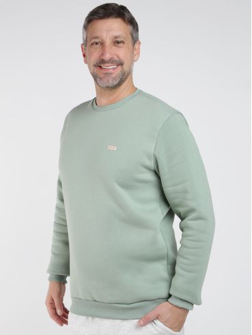Moletom Básico Masculino VERDE CLARO