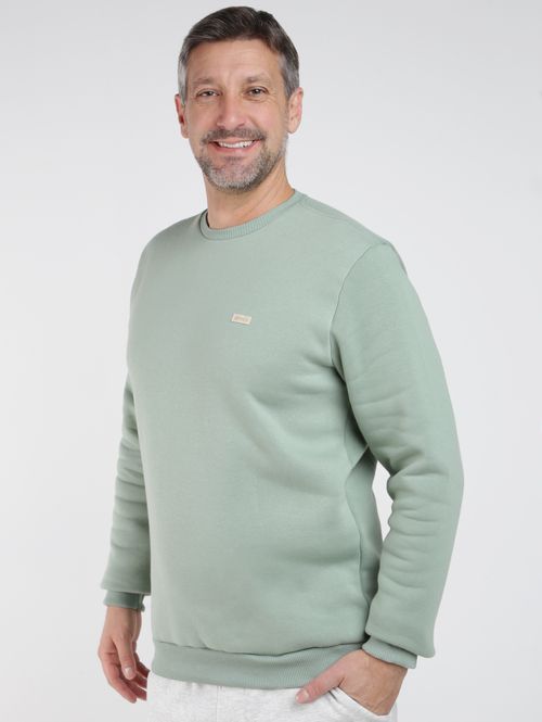 Moletom Básico Masculino VERDE CLARO