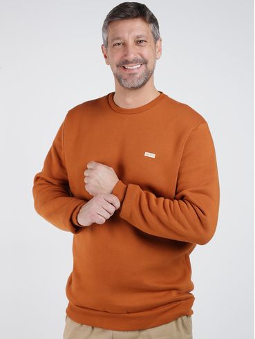 Moletom Básico Masculino LARANJA