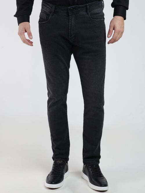 Calça Jeans Skinny Eletrón Masculina PRETO