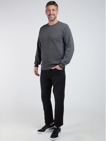 Calça Jeans Reta Vilejack Masculina PRETO