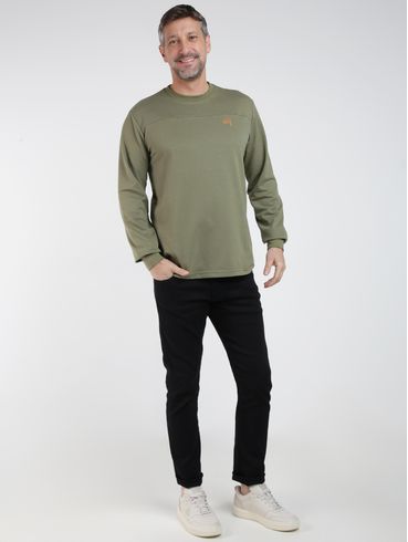 Camiseta Manga Longa Gangster Masculina VERDE