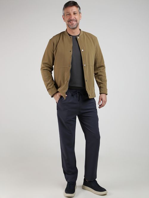 Jaqueta Bomber Dixie Masculina BEGE