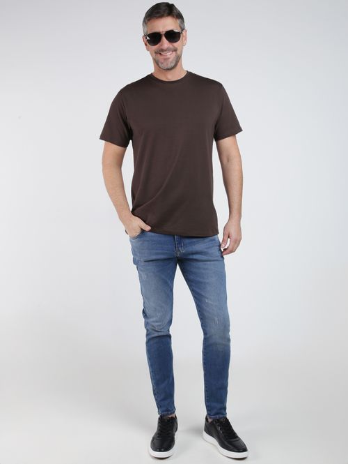 Calça Jeans Skinny Masculina AZUL