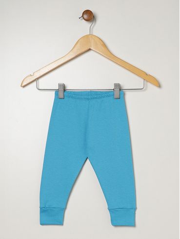 Kit Com 03 Ceroulas Reversível Infantil Para Bebê- AZUL/VERDE/AZUL CLARO