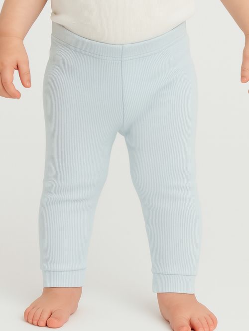 Ceroula Canelada Infantil Para Bebê - Azul