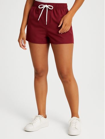 Short Feminino VERMELHO