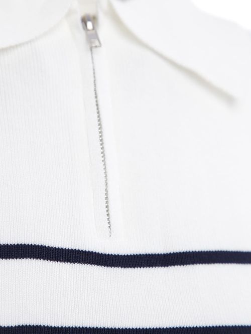 Blusa Sem Manga Eagle Rock Feminina OFF WHITE/MARINHO