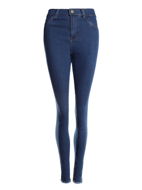 Calça Jeans Cigarrete Feminina AZUL
