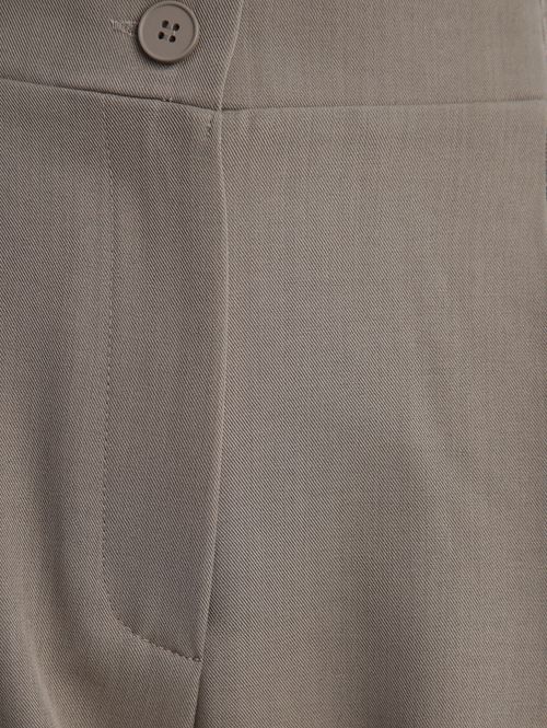 Calça Alfaiataria Reta Feminina CINZA