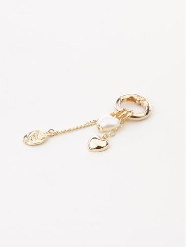 Bag Charm Coração DOURADO
