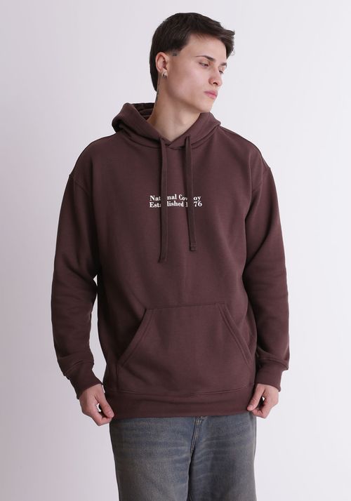 Moletom com capuz estampa oklahoma