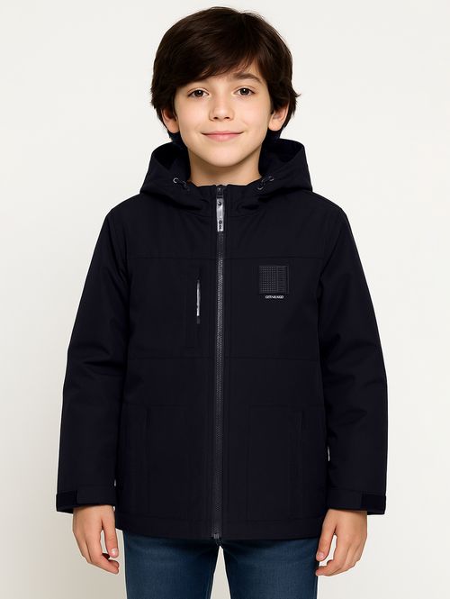 Jaqueta Corta Vento Infantil Para Menino - MARINHO