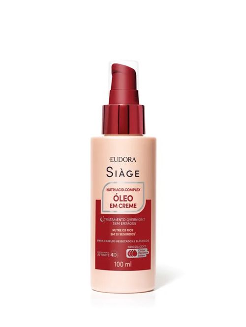 Óleo Capilar em Creme Acid.Complex  Siàge Eudora UNICO