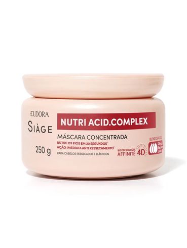 Máscara Capilar Nutri Acid.Complex Siàge Eudora UNICO