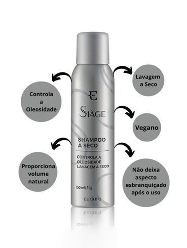 Shampoo a Seco  Siàge Eudora UNICO