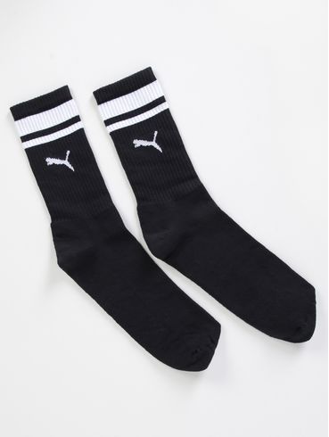 Meia Soquete Cano Longo Puma Masculina PRETO