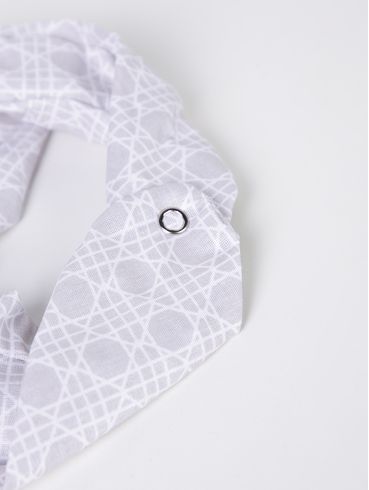 Kit Com 02 Bandana Infantil Para Bebê - CINZA