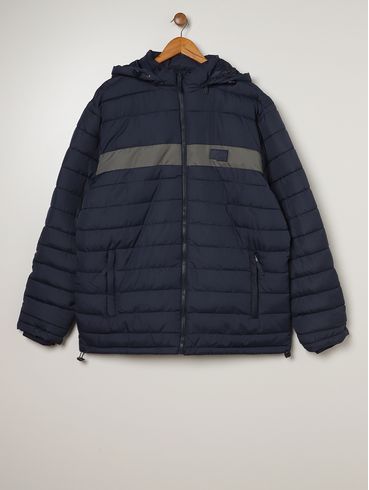 Jaqueta Puffer Gangster Plus Size Masculina MARINHO