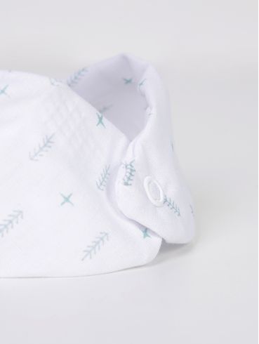 Kit Com 02 Bandana Infantil Para Bebê - VERDE