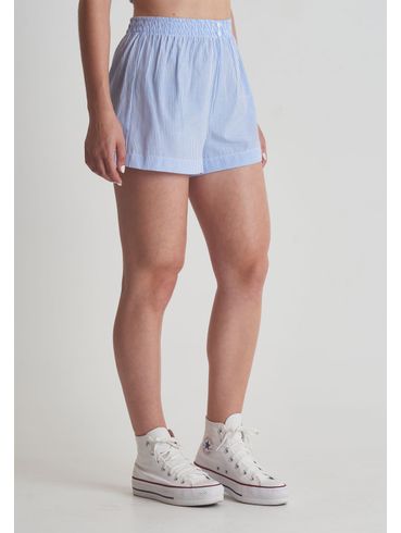 Short box listrado