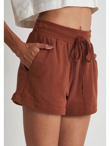 Short básico moletom