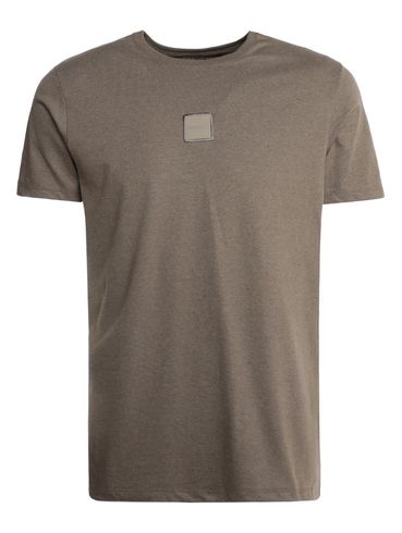 Camiseta Manga Curta Eletrón Masculina CAQUI