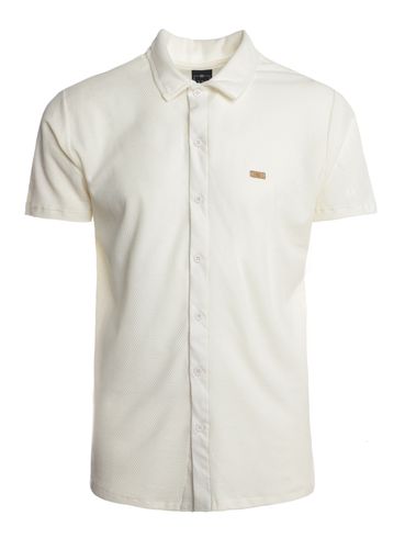 Camisa Manga Curta Masculina OFF WHITE