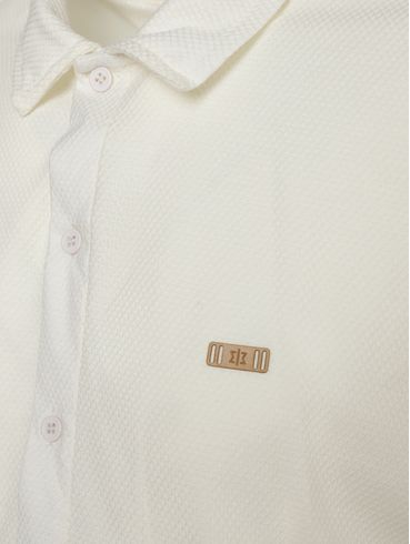 Camisa Manga Curta Masculina OFF WHITE