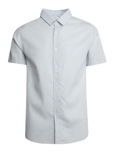 Camisa Linho Slim  Eletrón Masculina AZUL CLARO