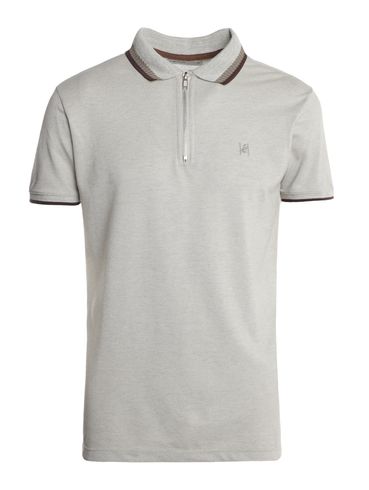 Polo Manga Curta Eletrón Masculina CINZA