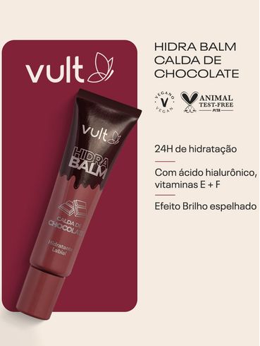 Hidratante Labial Hidra Balm Chocolate Vult UNICO