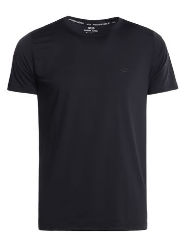 Camiseta Básica Poliamida Masculina PRETO