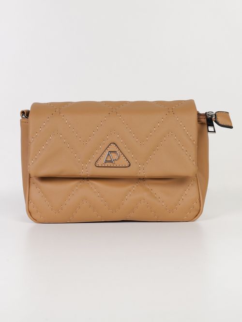 Bolsa Mini Bag Metalassê Feminina BEGE