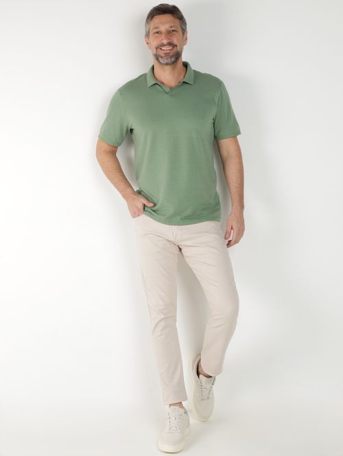 Polo Manga Curta Elétron Masculina VERDE