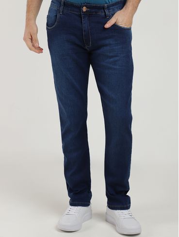Calça Jeans Skinny Masculina AZUL