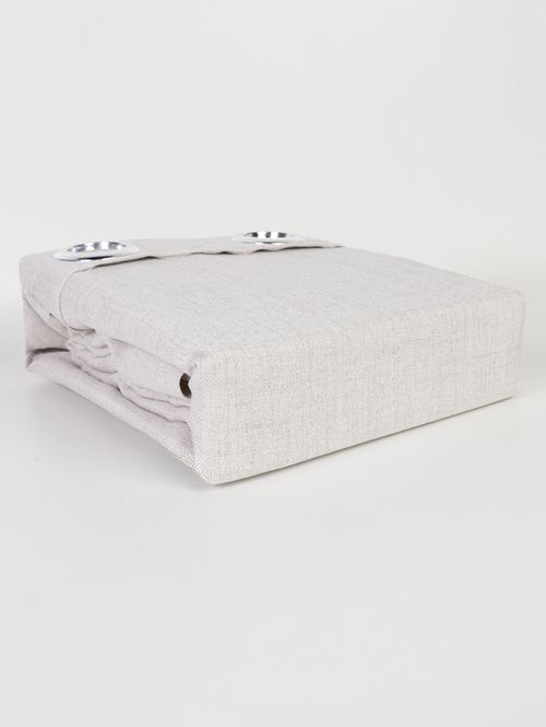 Cortina Rústica Menfis OFF WHITE